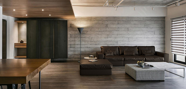 Диван в интерьере гостиной-10, Диван Элизиум из экокожи